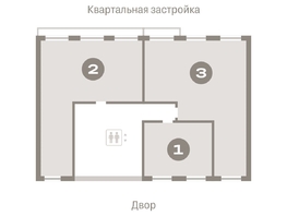 Продается 2-комнатная квартира ЖК Европейский берег, дом 49, 91.08  м², 16790000 рублей