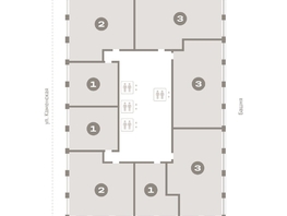 Продается 3-комнатная квартира ЖК Мылзавод, дом 9, 96.8  м², 17620000 рублей