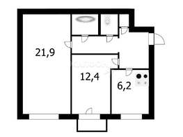 Продается Комната Промышленная ул, 21.9  м², 2250000 рублей