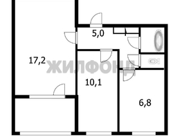 Продается 2-комнатная квартира Красный пр-кт, 42.9 м², 6199000 рублей