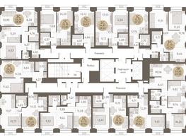 Продается 2-комнатная квартира ЖК Urban-peaks (Городские вершины), 38.99  м², 6012000 рублей