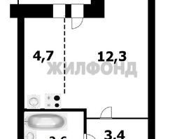 Продается Студия ЖК Матрешкин двор, дом 1 , 24 м², 3400000 рублей
