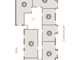 Продается 3-комнатная квартира ЖК Пшеница, 6.1, 124.36  м², 17920000 рублей