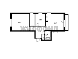 Продается 3-комнатная квартира ЖК Прибрежный, 71.9 м², 7300000 рублей