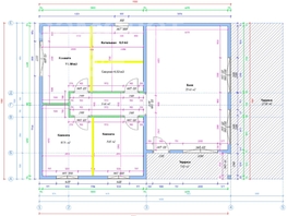 Продается Дом 1-я (Ветеран-4 тер. СНТ) аллея, 90  м², участок 7 сот., 6000000 рублей