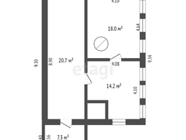 Продается Дом Кооперативная ул, 66.2  м², участок 10 сот., 790000 рублей