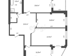 Продается 3-комнатная квартира 5 Армии ул, 110.2  м², 14990000 рублей