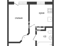 Продается 1-комнатная квартира михаила врубеля, 36.6  м², 1950000 рублей