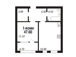 Продается Студия ЖК ПАРК-квартал «Королёв», дом 4, 47.6  м², 6664000 рублей