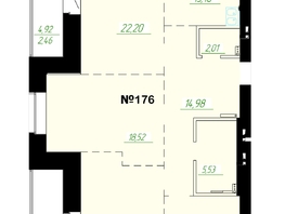 Продается 4-комнатная квартира ЖК Граф, 108.04 м², 19930000 рублей