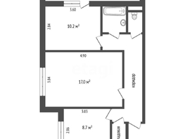 Продается 2-комнатная квартира Рокоссовского ул, 51.8 м², 4300000 рублей