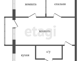 Продается 3-комнатная квартира Волгоградская ул, 61  м², 5400000 рублей
