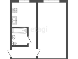 Продается 1-комнатная квартира Бетховена ул, 30.7 м², 3150000 рублей