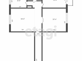 Продается 3-комнатная квартира Конева ул, 80.6  м², 7000000 рублей