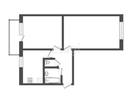 Продается 2-комнатная квартира Станционная 6-я ул, 43  м², 3800000 рублей