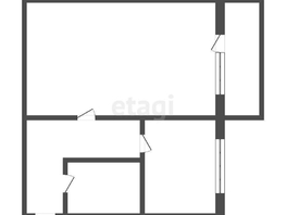 Продается 1-комнатная квартира Молодогвардейская ул, 30.7 м², 2900000 рублей