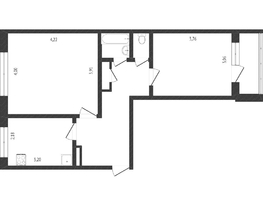 Продается 2-комнатная квартира Волховстроя ул, 51.4 м², 5450000 рублей