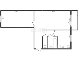 Продается 2-комнатная квартира Крутогорская ул, 45  м², 2350000 рублей