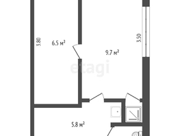 Продается 1-комнатная квартира Энергетиков ул, 22.4 м², 2300000 рублей
