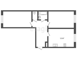 Продается 2-комнатная квартира Харьковская ул, 51.4 м², 5000000 рублей