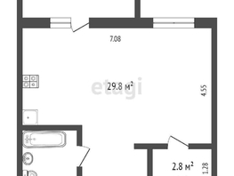 Продается Студия 50 лет Профсоюзов ул, 41.6 м², 5200000 рублей