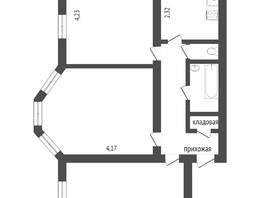 Продается 3-комнатная квартира Таубе ул, 79.5  м², 11000000 рублей