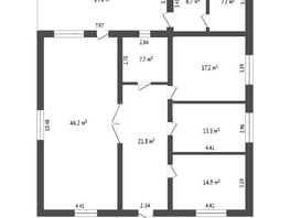 Продается Дом 8-я Семейная ул, 173  м², участок 8 сот., 9700000 рублей
