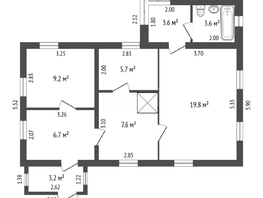 Продается Дом Новоселовский 8-й пер, 252  м², участок 5.5 сот., 14550000 рублей