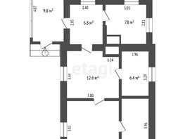 Продается Дом Станционная 4-я ул, 56.1 м², участок 8.1 сот., 3990000 рублей
