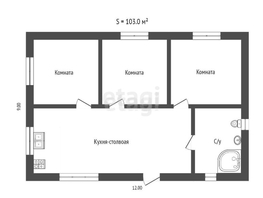 Продается Дом 103 м², участок 10 сот., 8500000 рублей