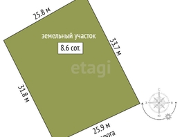 Продается Участок ИЖС Даргомыжского ул, 8.56 сот., 1050000 рублей
