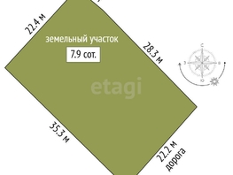 Продается Участок ИЖС Полярная ул, 8 сот., 3250000 рублей