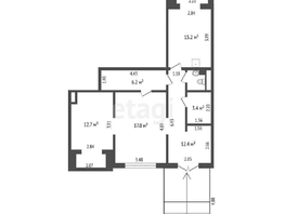 Продается Помещение Ядринцева ул, 68.6  м², 9000000 рублей