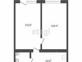Продается 2-комнатная квартира Совхозная 2-я ул, 49.4  м², 3200000 рублей
