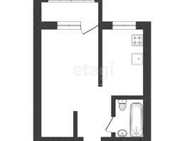 Продается 1-комнатная квартира Осоавиахимовская ул, 33.2  м², 4300000 рублей