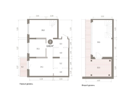 Продается 2-комнатная квартира ЖК Кварталы Драверта, дом 3, 110.14 м², 16600000 рублей