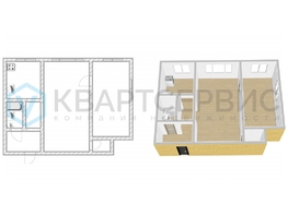Продается 2-комнатная квартира Спортивный проезд, 40  м&sup2;, 5000000 рублей