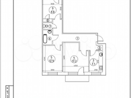 Продается 3-комнатная квартира Алтайская ул, 64 м², 7000000 рублей