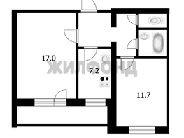 Продается 2-комнатная квартира Кулагина ул, 48 м², 6000000 рублей