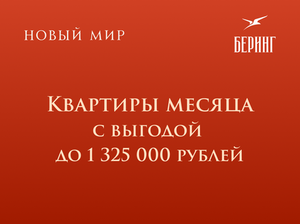 Новый мир: Квартиры месяца