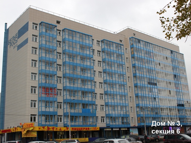 Новостройка Белые Росы, дом 3