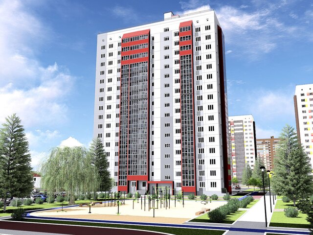 Новостройка Весенний, Заречная 39, дом 4/4