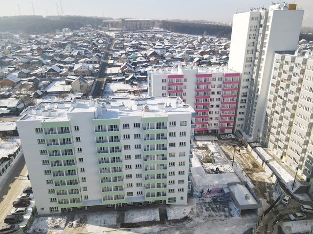 Новостройка Радужный мкр, дом 8-10