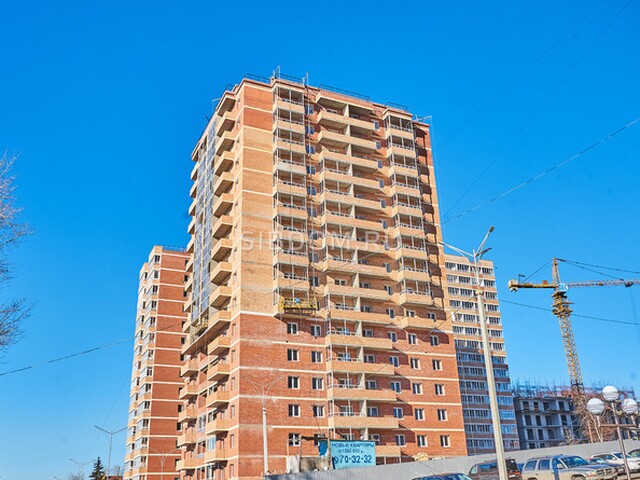 В Иркутске близится к завершению строительство видовой блок-секции ЖК «Родной Берег»