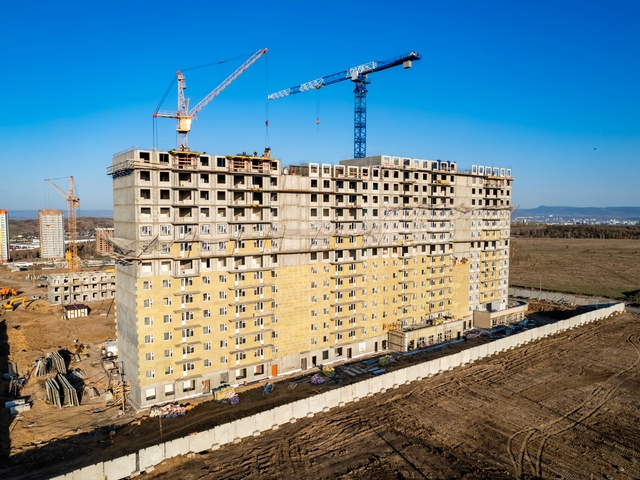 В стройнадзоре назвали долю проданных квартир в новостройках Красноярского края